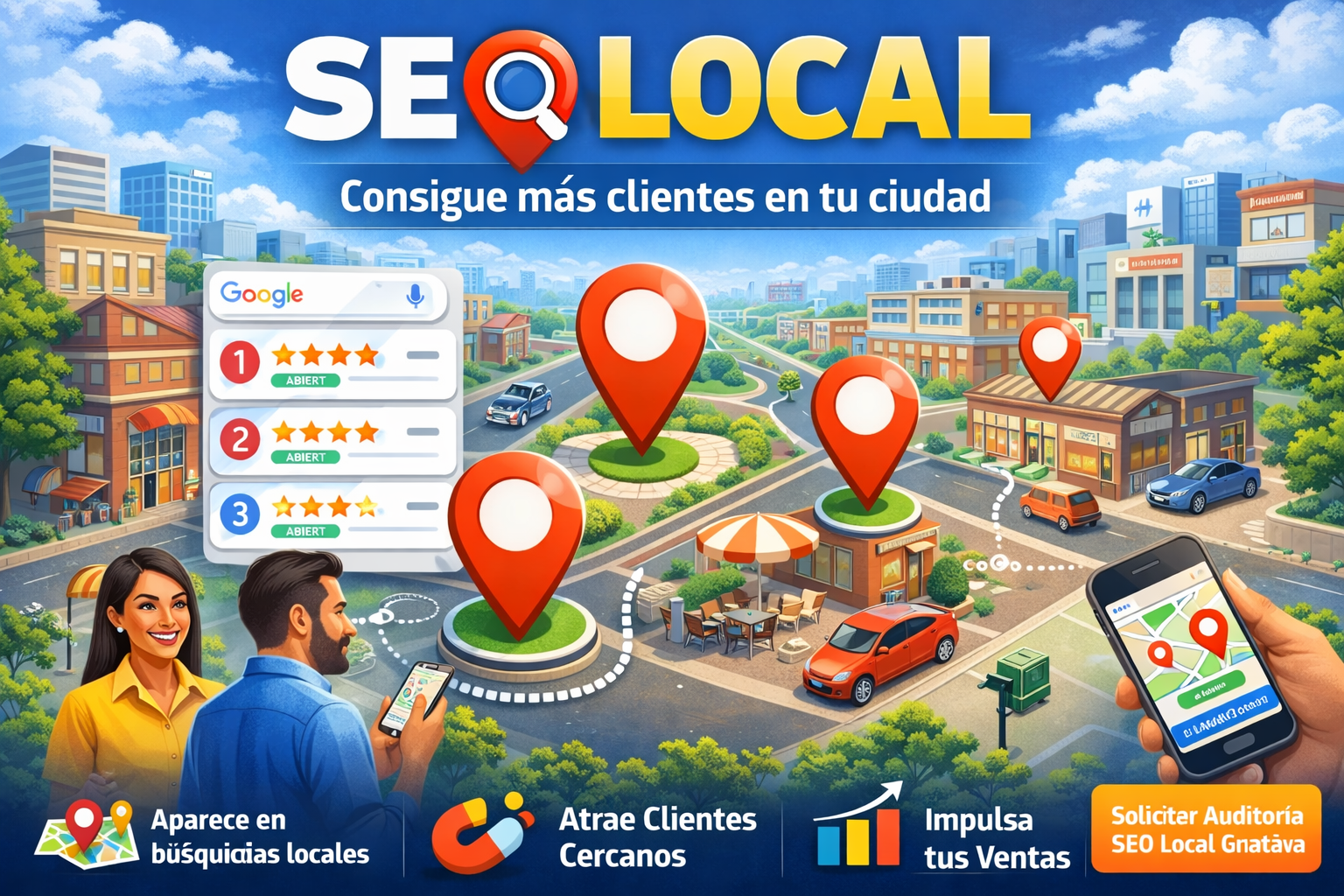 SEO Local - Domina Google Maps en tu zona -UEYIA - Home